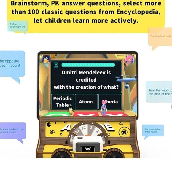 Enigmabot Educational Games Building Blocks Arcade Kit Two-Player Interactive - Picture 5 of 6